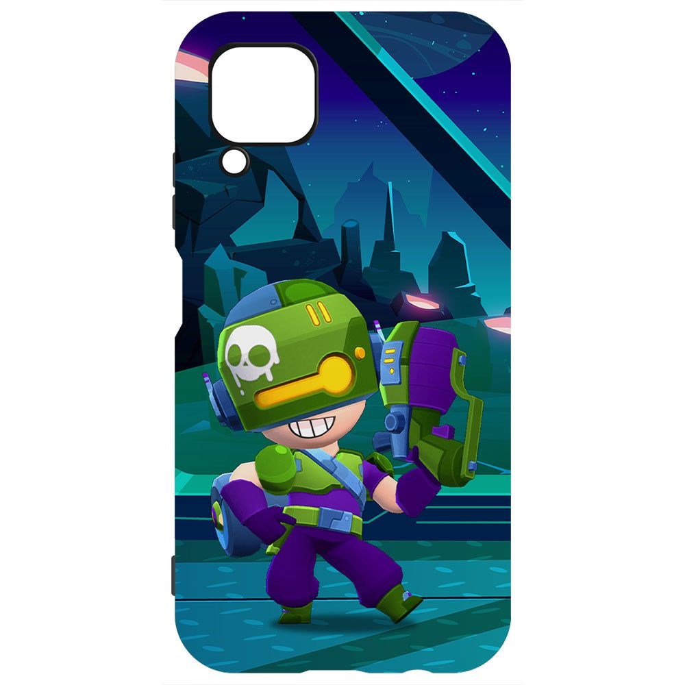 

Чехол-накладка Krutoff Brawl Stars - Контрабандистка Пенни для Huawei P40 Lite