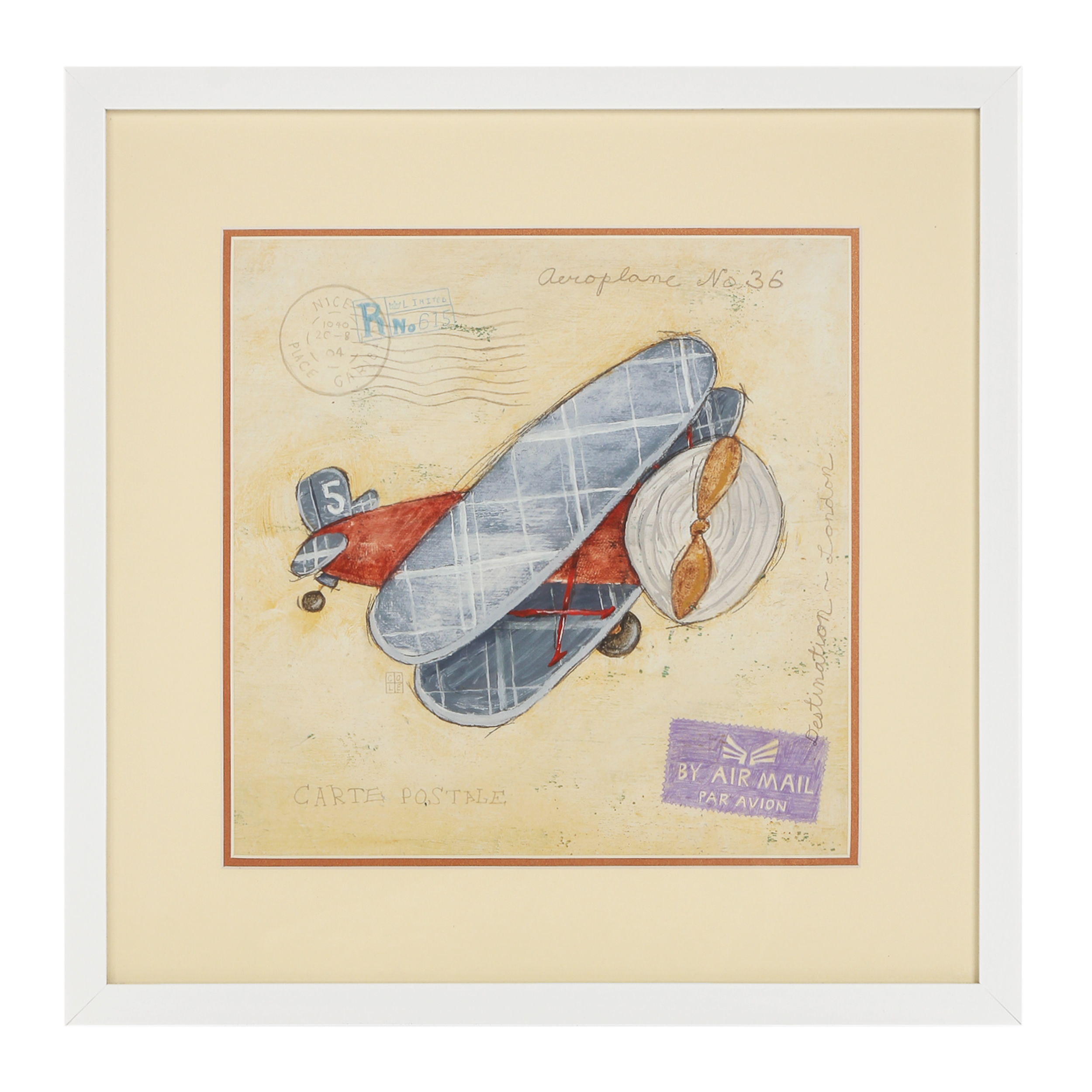 

Постер Vintage Aircraft 44,6х44,6