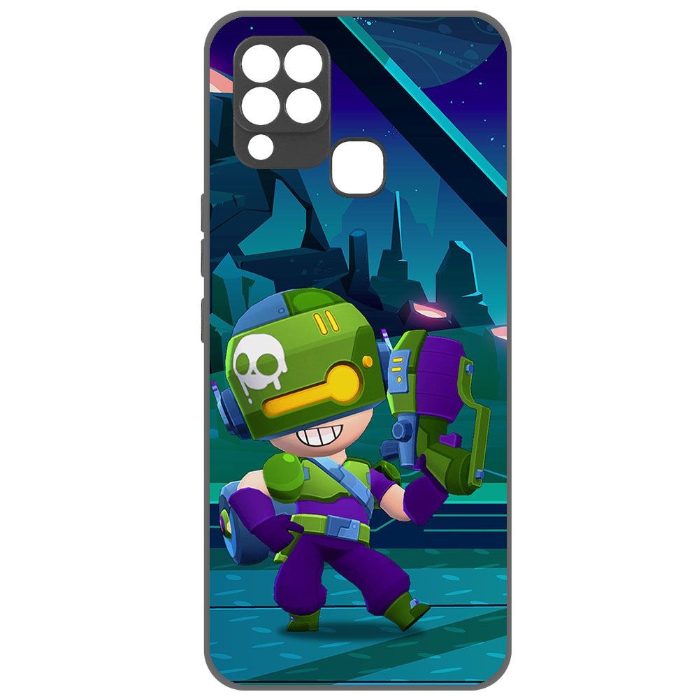 

Чехол-накладка Krutoff Brawl Stars - Контрабандистка Пенни для INFINIX Hot 10S