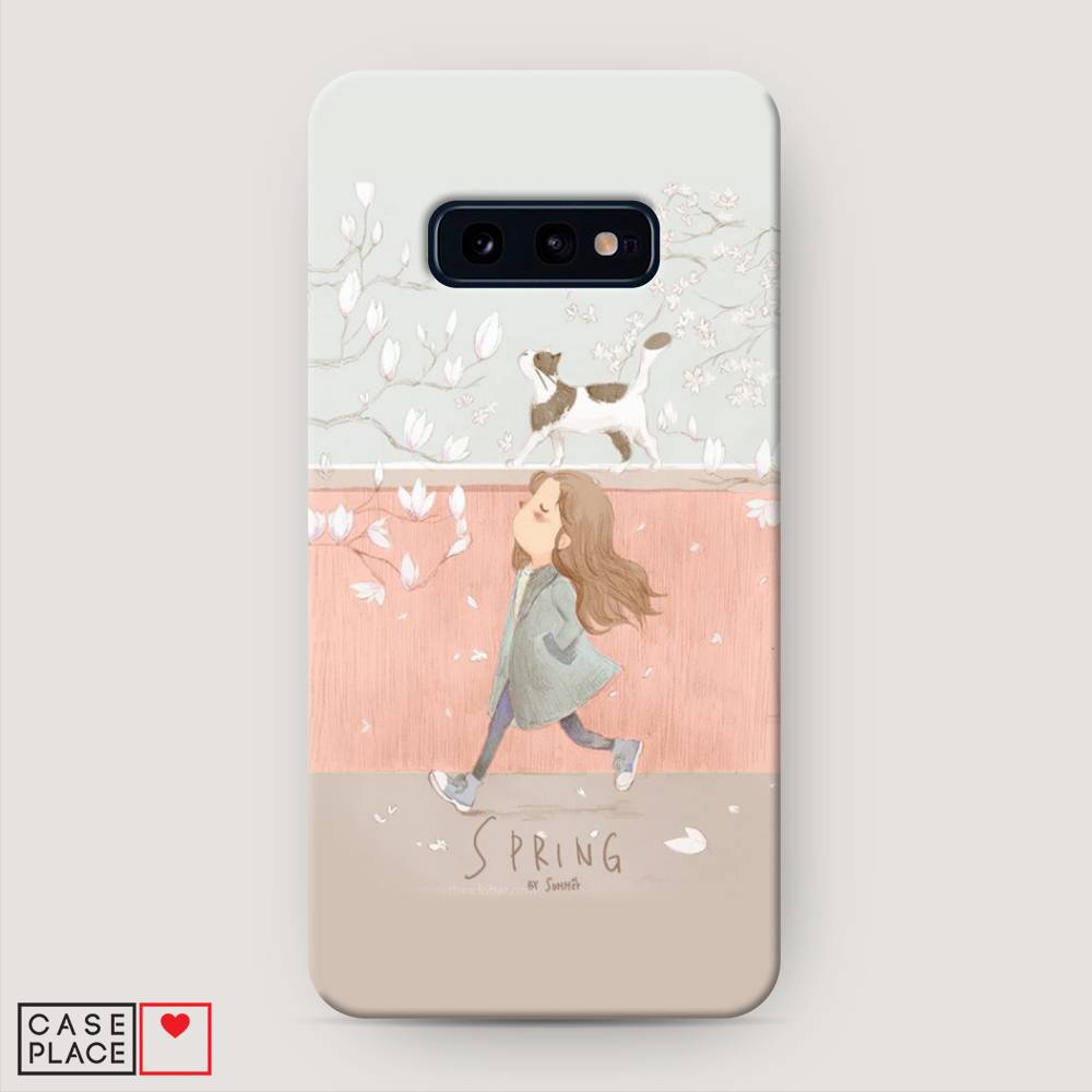 

Пластиковый чехол "Девочка-весна" на Samsung Galaxy S10E, 27220-5