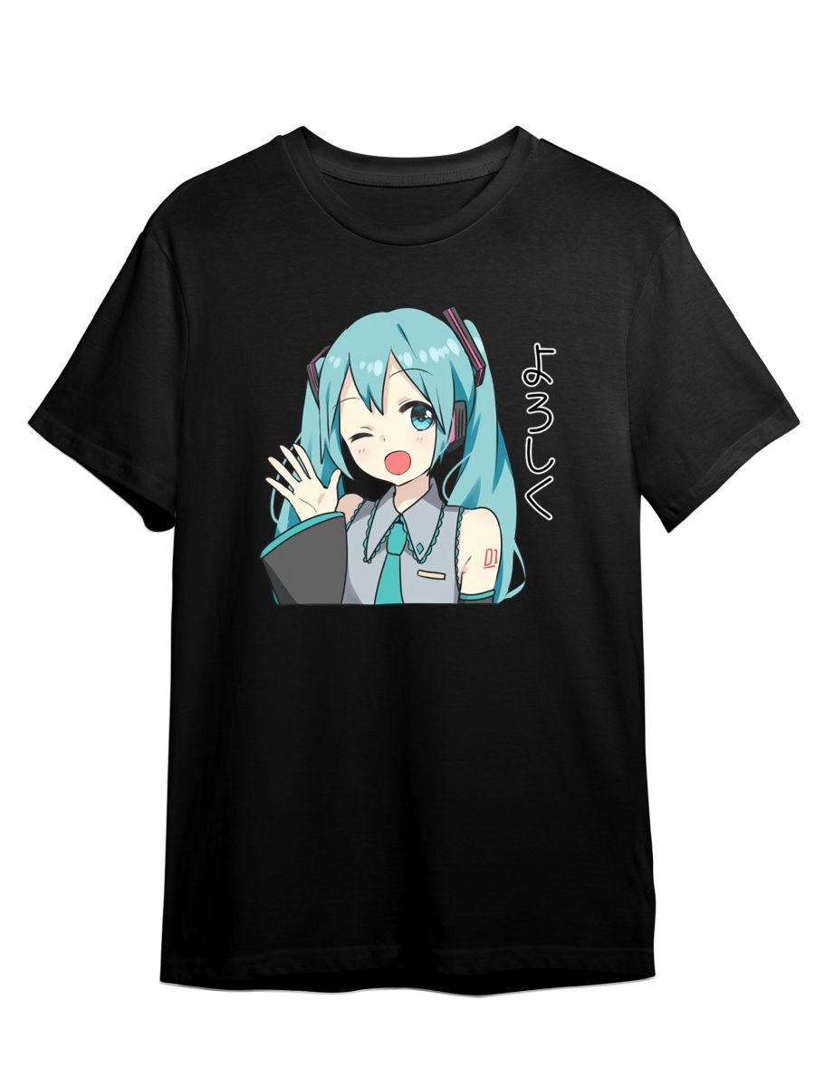 

Футболка унисекс СувенирShop Мику Хатсуне/Вокалоиды/Vocaloid 3 черная 5XL, Черный, "Мику Хатсуне/Вокалоиды/Vocaloid" 3