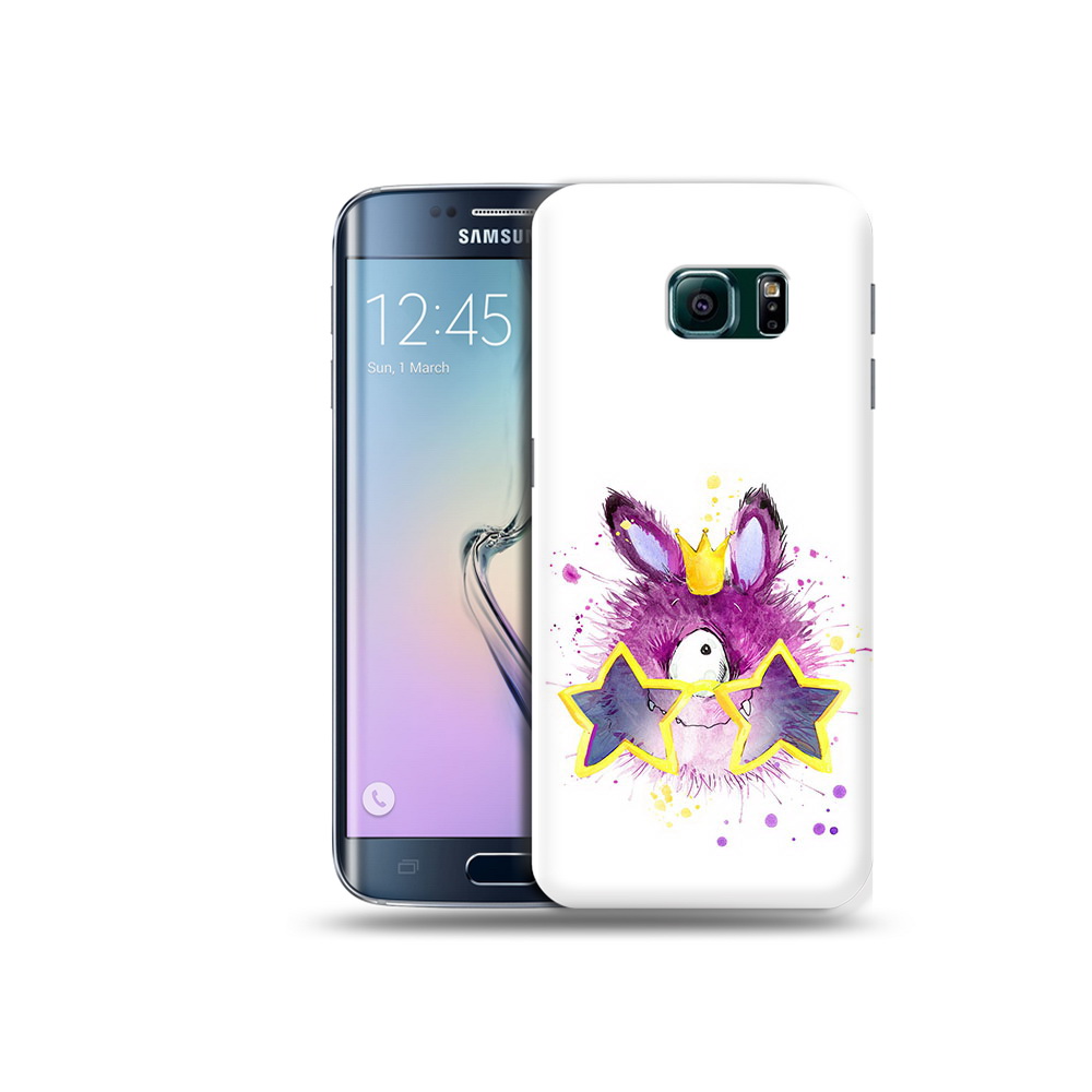 

Чехол MyPads Tocco для Samsung Galaxy S6 Edge Шуршуля, Прозрачный, Tocco