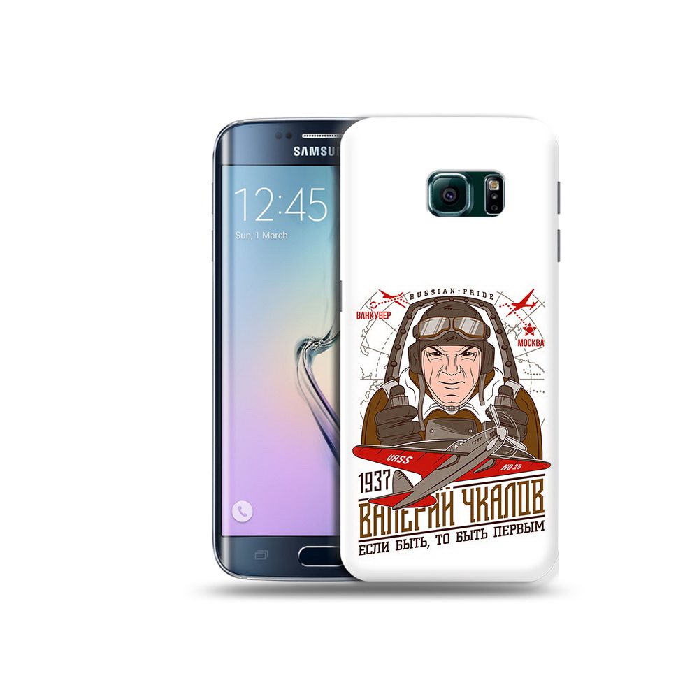 

Чехол MyPads Tocco для Samsung Galaxy S6 Edge Чкалов, Прозрачный, Tocco