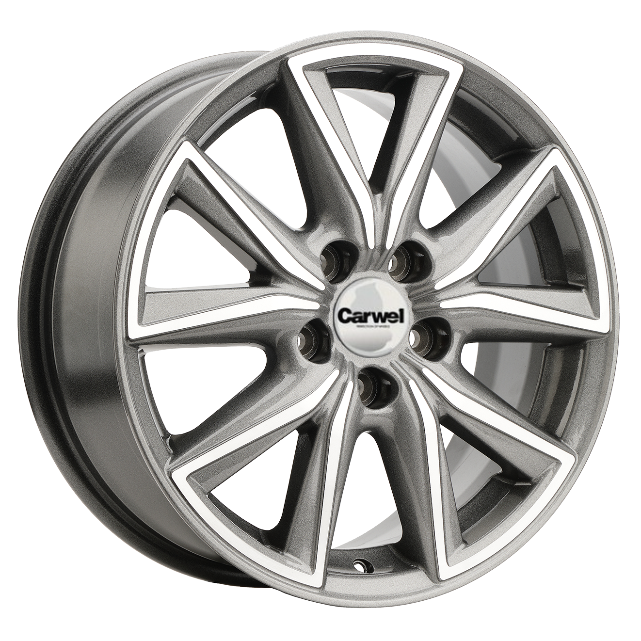 фото Колесный диск r17 5x114,3 7j et45 d60,1 carwel тинаки 1706 (camry) ags