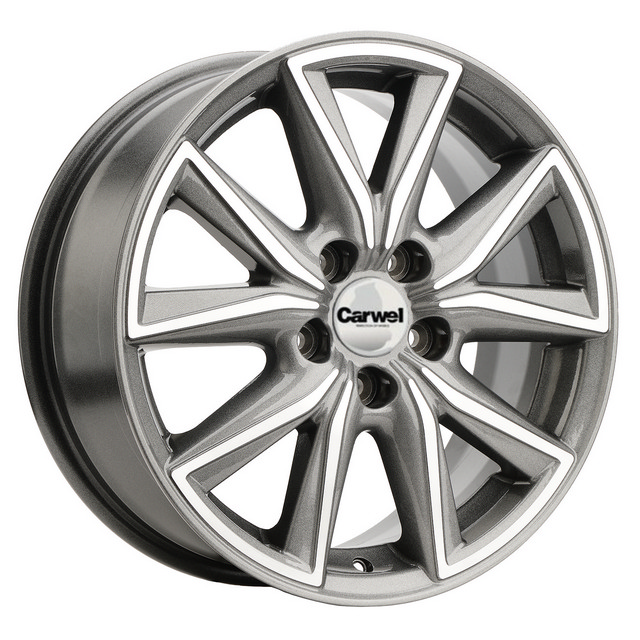 фото Колесный диск r17 5x114,3 7j et45 d60,1 carwel тинаки 1706 (camry) ags