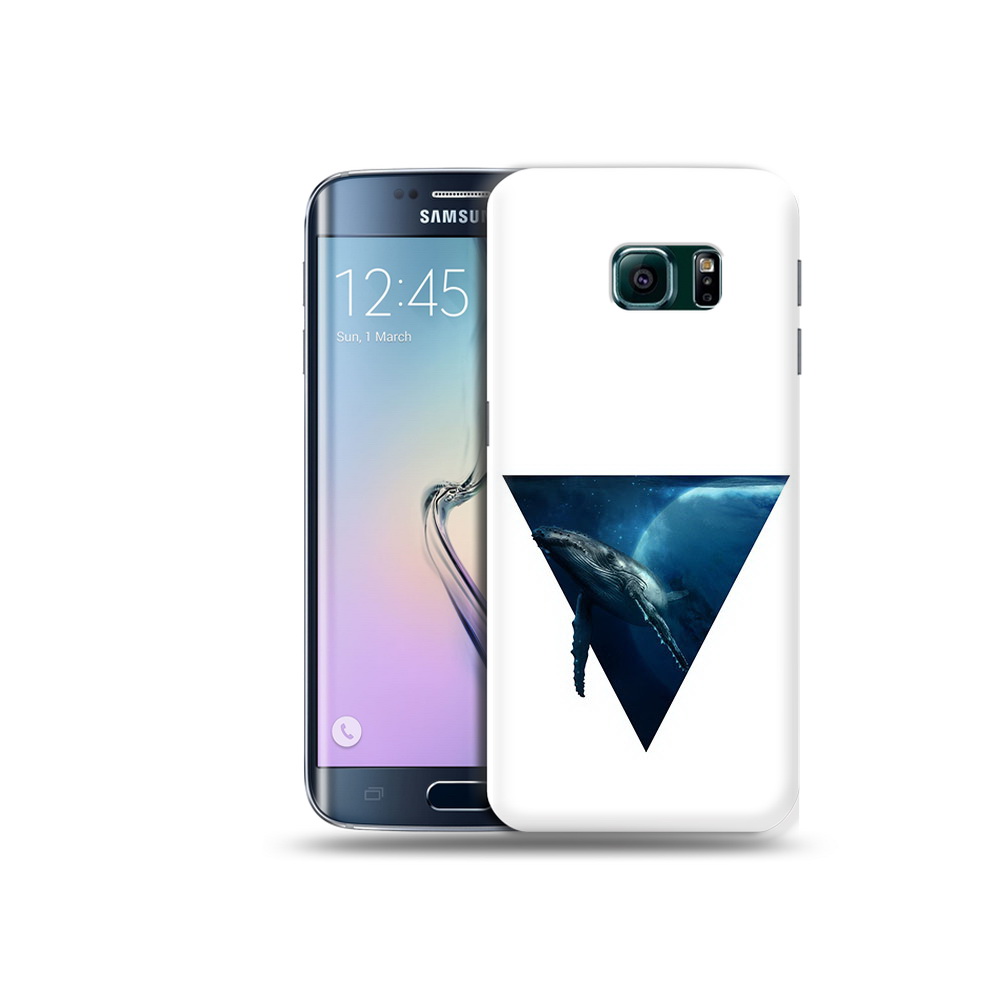 

Чехол MyPads Tocco для Samsung Galaxy S6 Edge 3D кит, Прозрачный, Tocco