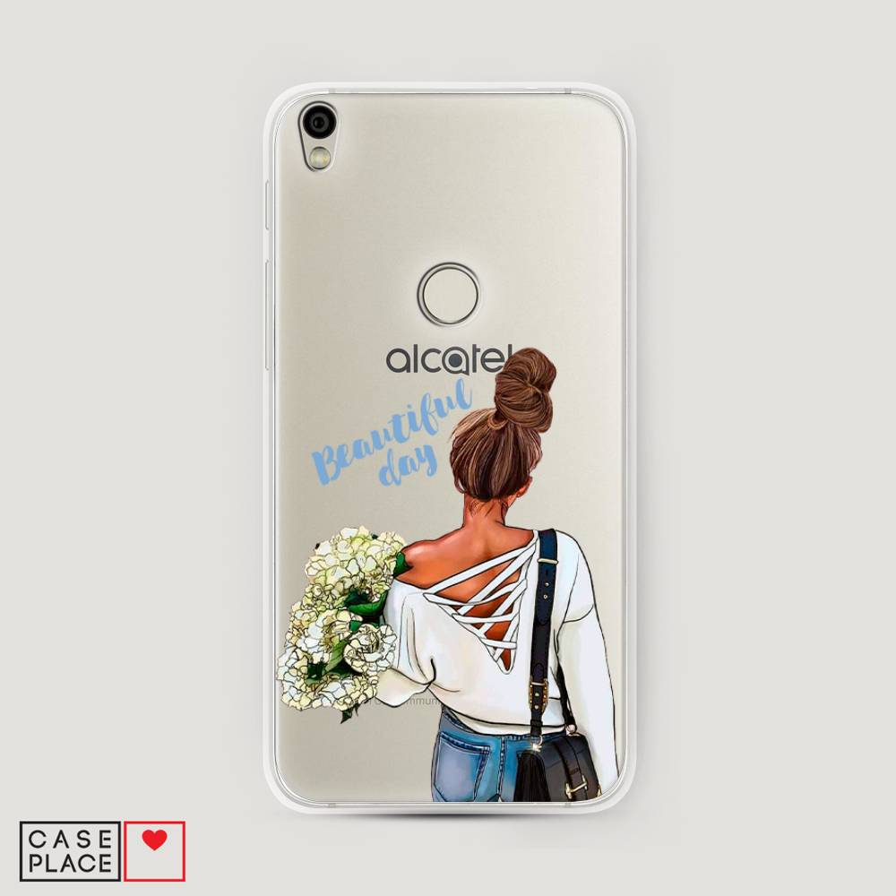

Чехол Awog на Alcatel Shine Lite / Алкатель Shine Lite "Beautiful day vector", 170350-6