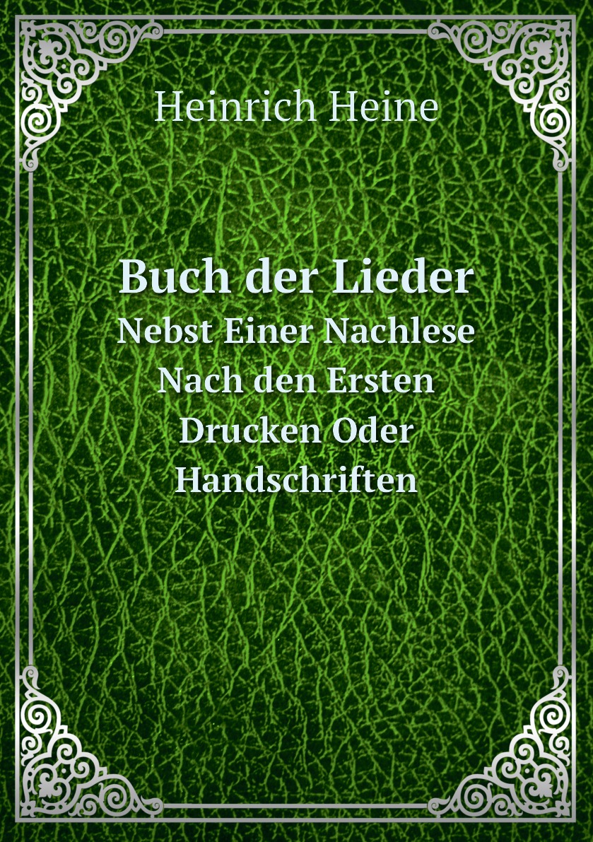 

Buch der Lieder