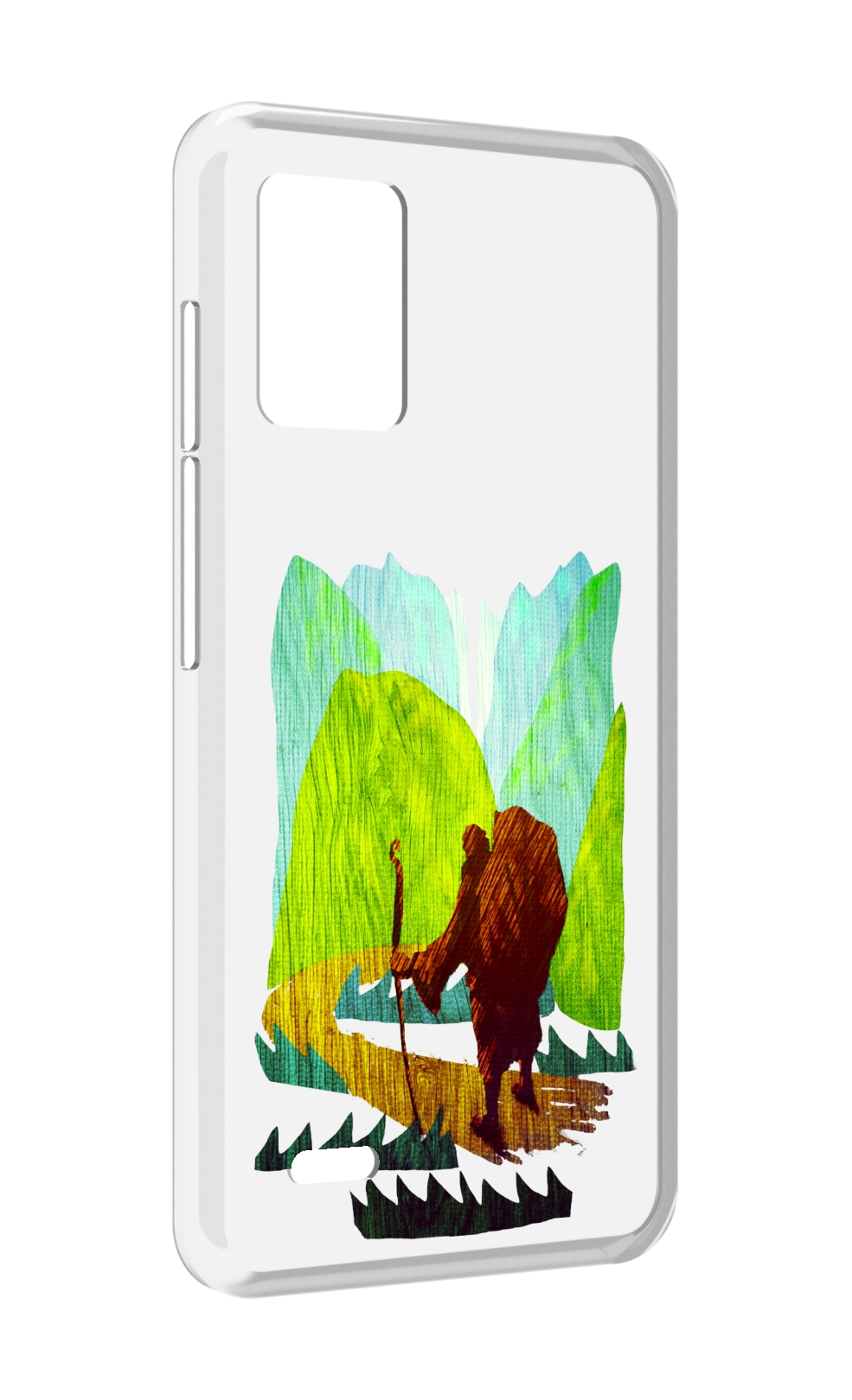 

Чехол MyPads Лесная тропа для UMIDIGI Bison X10S / Bison X10G, Прозрачный, Tocco