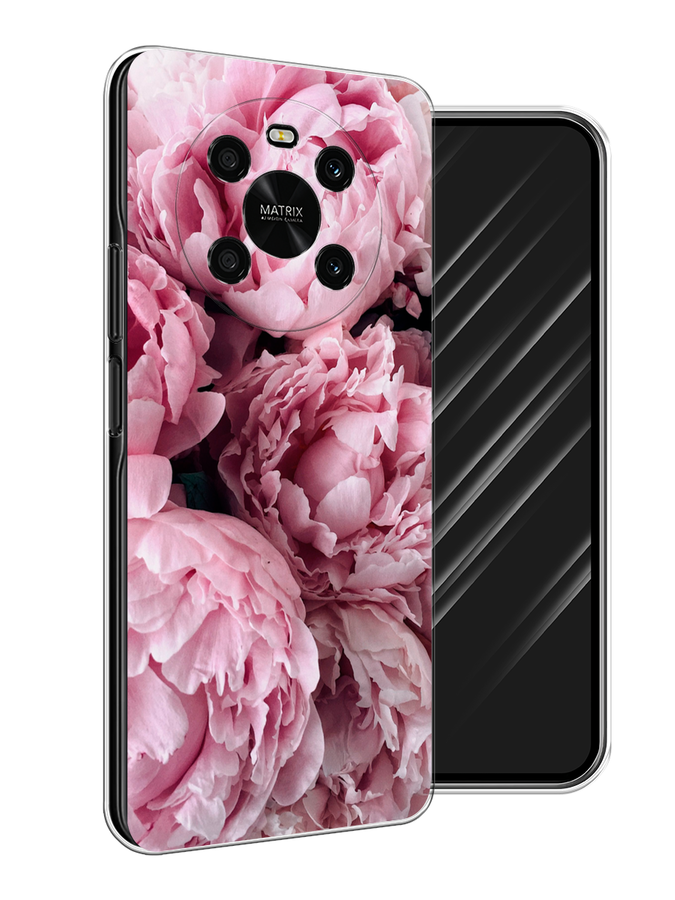 

Чехол Awog на Honor X9 4G/Magic4 Lite 4G "Нежные пионы", Разноцветный, 6108150-8