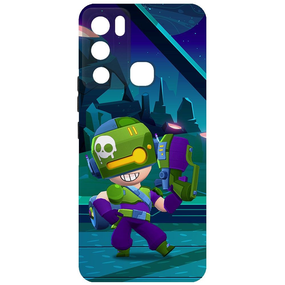 

Чехол-накладка Krutoff Brawl Stars - Контрабандистка Пенни для INFINIX Hot 12i