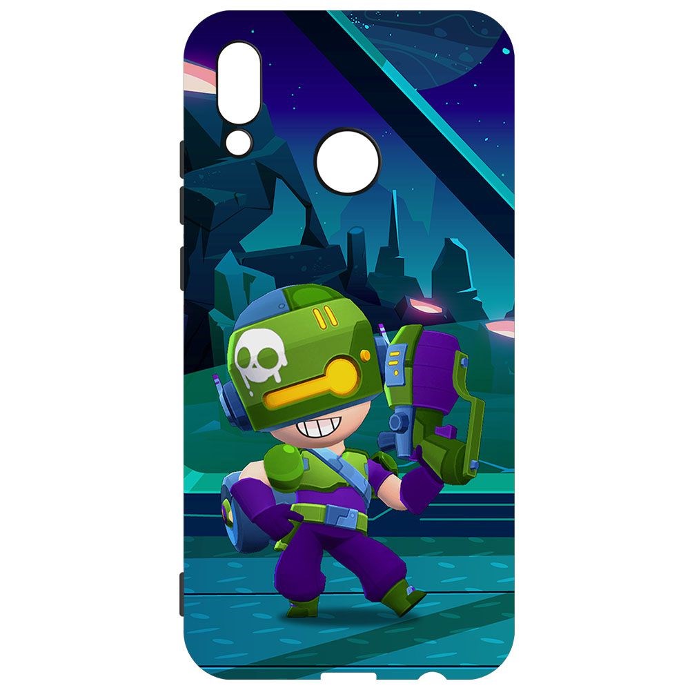 фото Чехол-накладка krutoff brawl stars - контрабандистка пенни для honor 10 lite