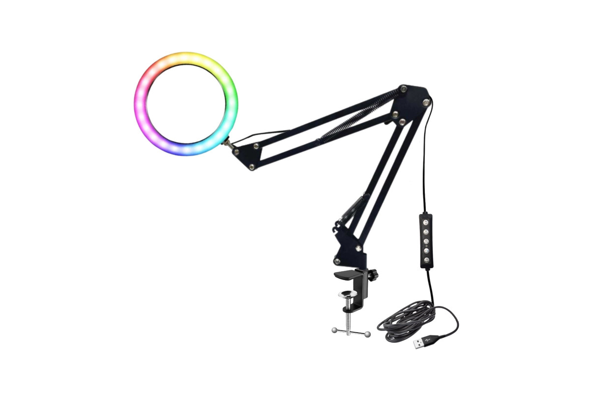 Кольцевая лампа Mobicent RGB-NB26 26 см