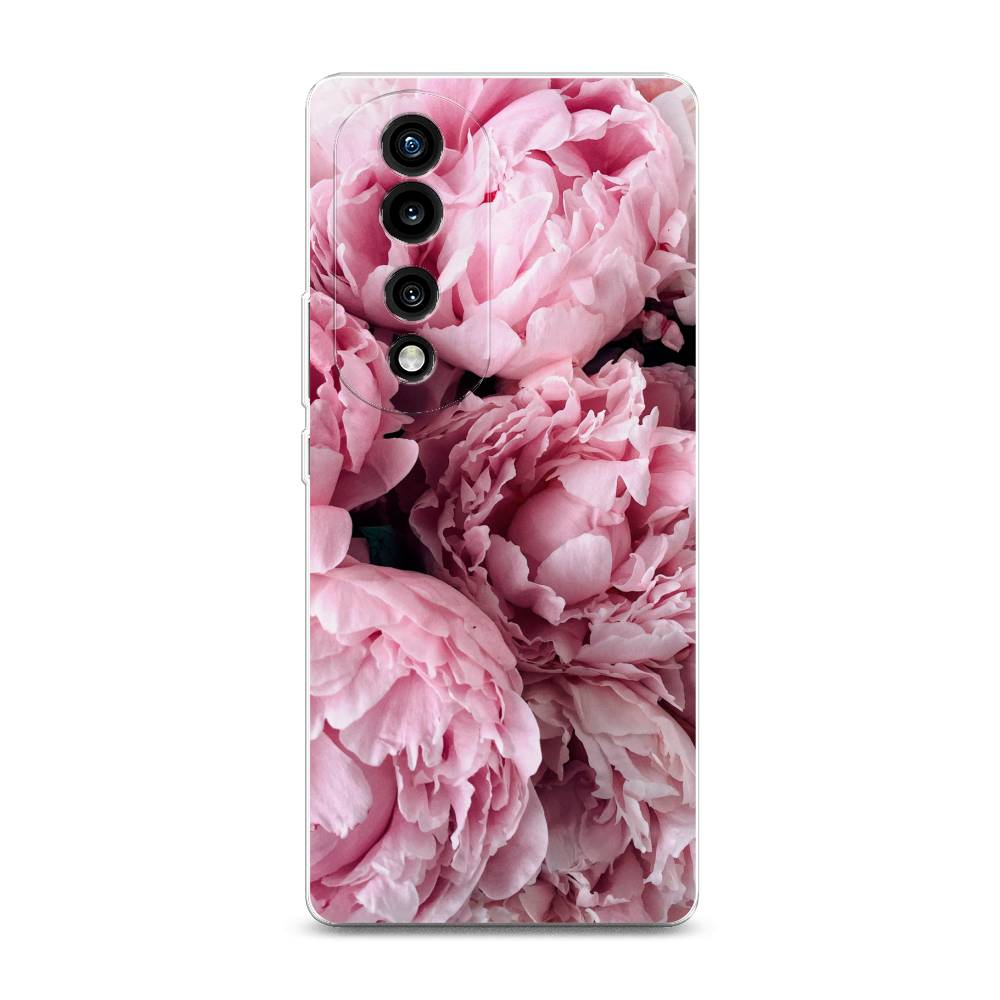 

Силиконовый чехол "Нежные пионы" на Honor 70 Pro, 6108350-8