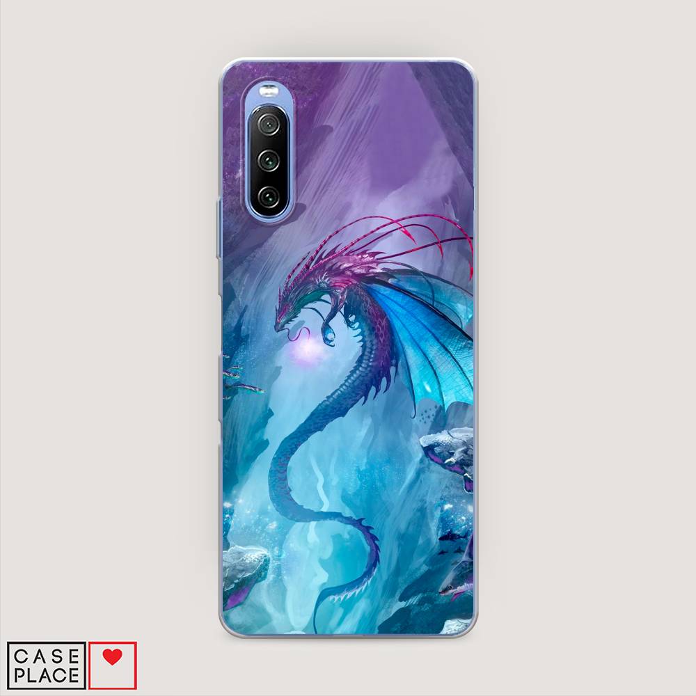 

Чехол Awog на Sony Xperia 10 III "Водный дракон", Разноцветный, 54950-2