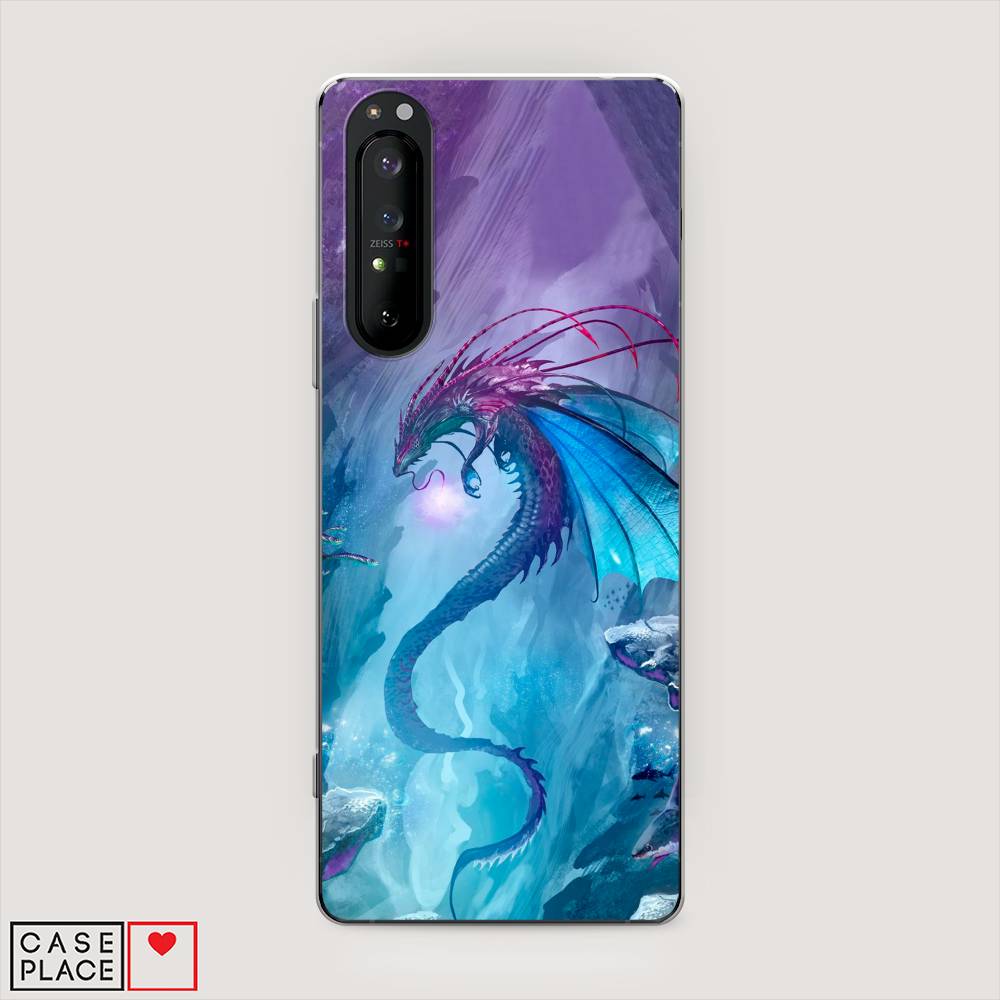 

Чехол Awog на Sony Xperia 1 II "Водный дракон", Разноцветный, 54550-2