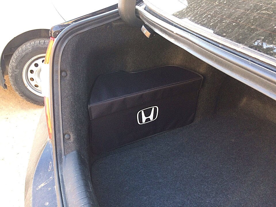 

Органайзер в багажник Автостиль Левый для Honda Civic 2011 -2015 IX, Черный, Honda Civic