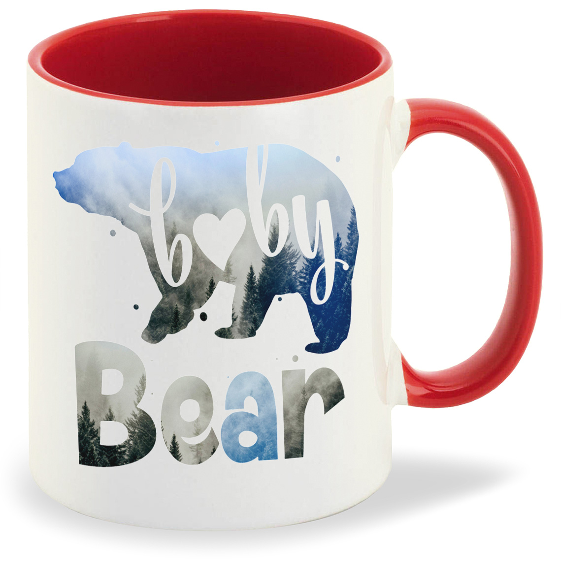 

Кружка CoolPodarok Семья Baby BEAR Ребенок медведь, Семья Baby BEAR Ребенок медведь