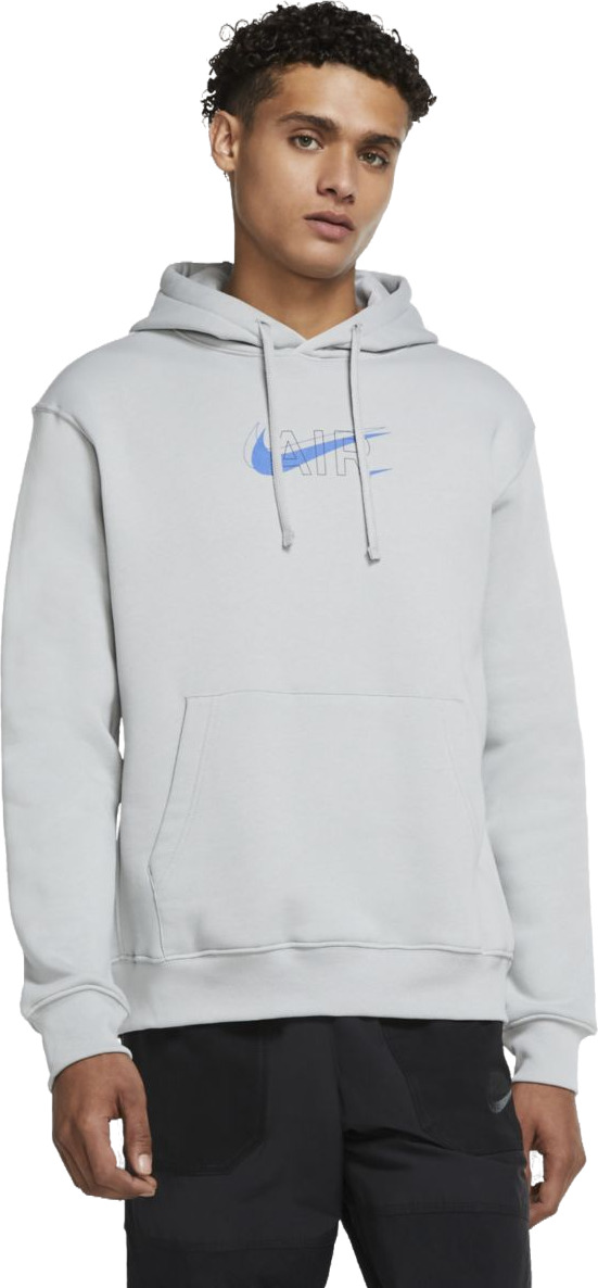 Худи мужское Nike M Sportswear Air Print Pack Hoodie серое XL