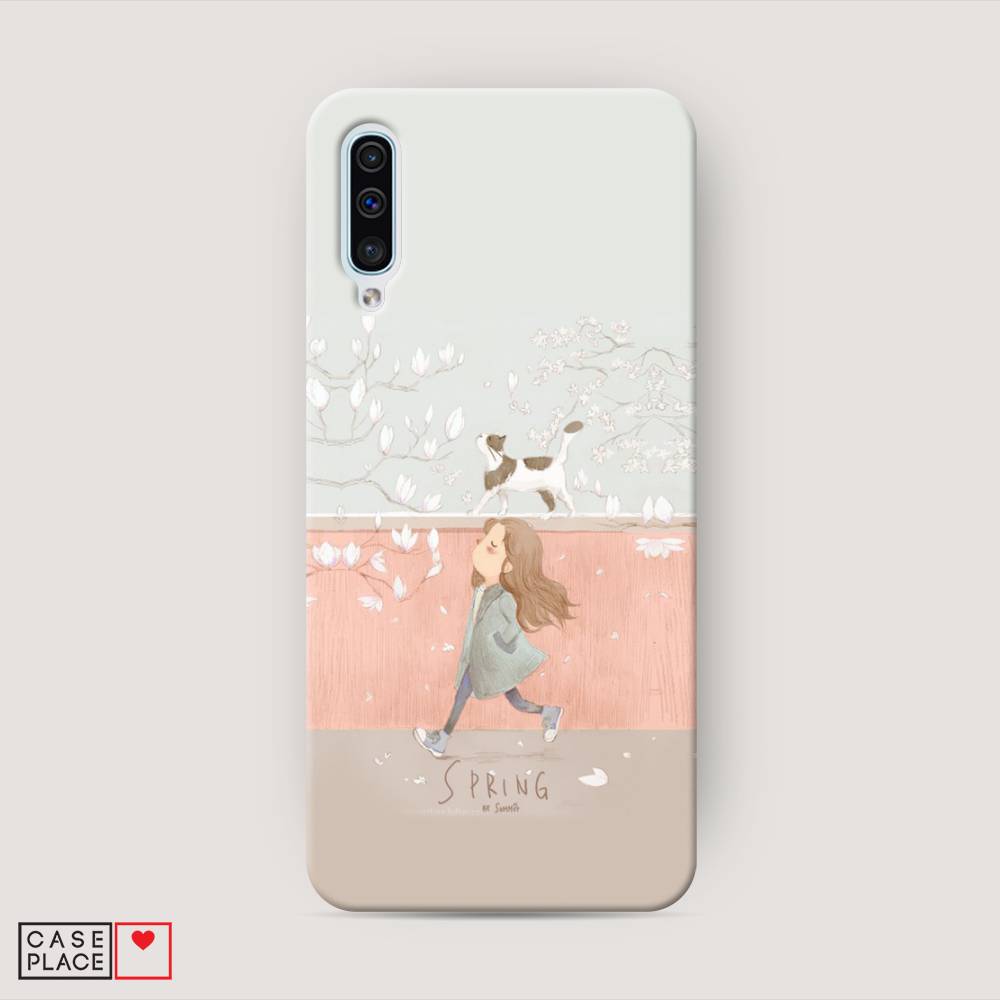 

Пластиковый чехол "Девочка-весна" на Samsung Galaxy A30s, 28820-5