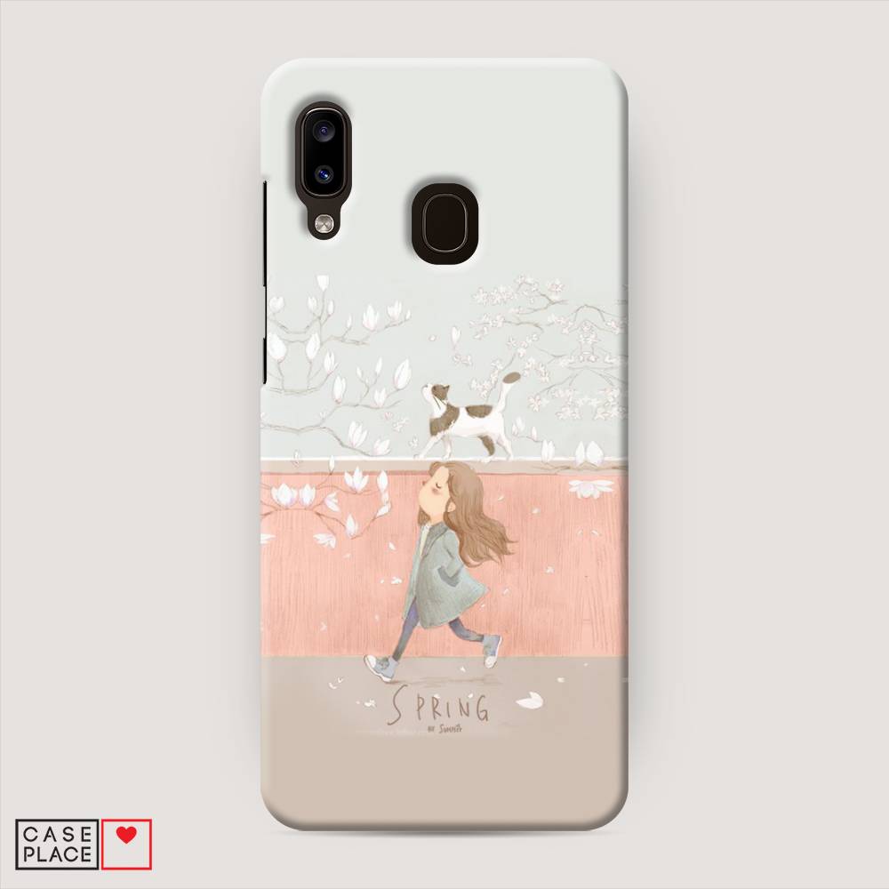 

Пластиковый чехол "Девочка-весна" на Samsung Galaxy A30, 27520-5