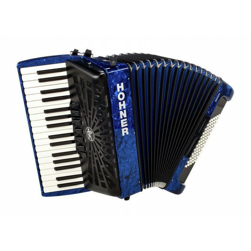 

Аккордеон Hohner The New Bravo III 96 dark blue A16741, The New Bravo III 96 dark blue A16741