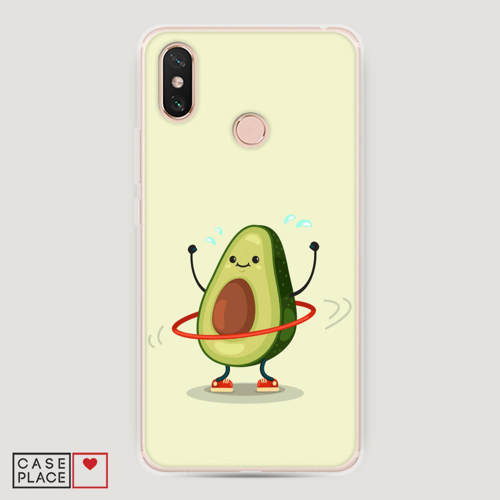 

Пластиковый чехол "Авокадо с обручем" на Xiaomi Mi Max 3