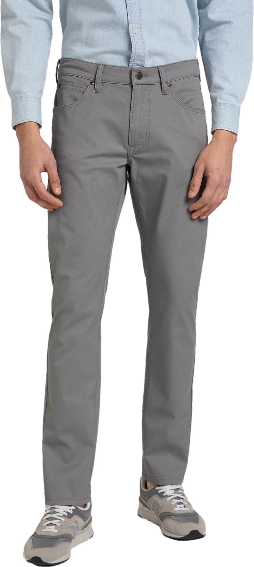 Брюки мужские Lee Men Daren Zip Fly Pants серые 31/34