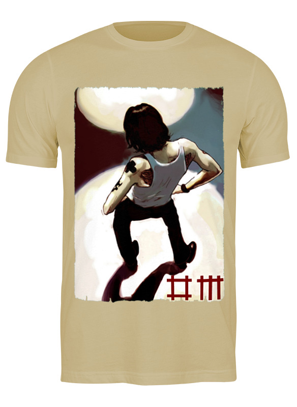 

Футболка мужская Printio Depeche mode бежевая 3XL, Бежевый, Depeche mode
