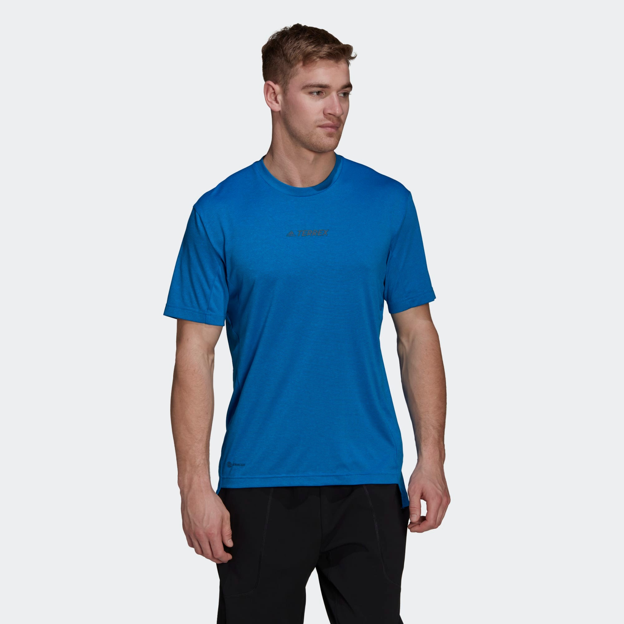 фото Футболка мужская adidas mt tee синяя m