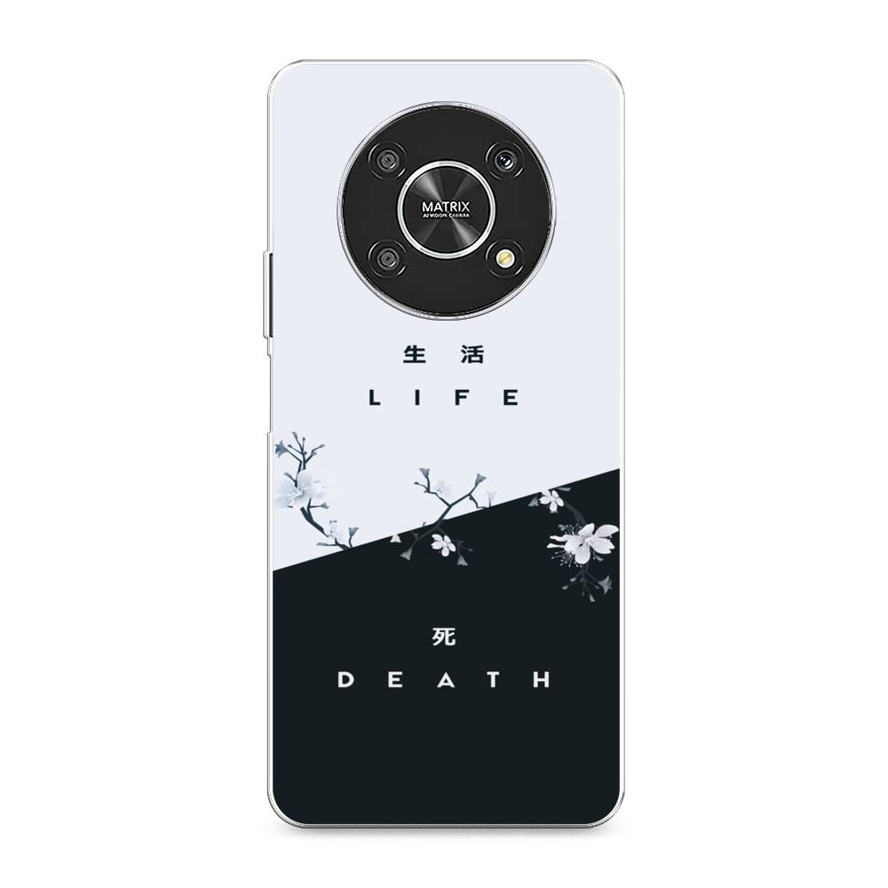 

Чехол Awog на Honor X9 4G/Magic4 Lite 4G "Life and death", Разноцветный, 6108650-7