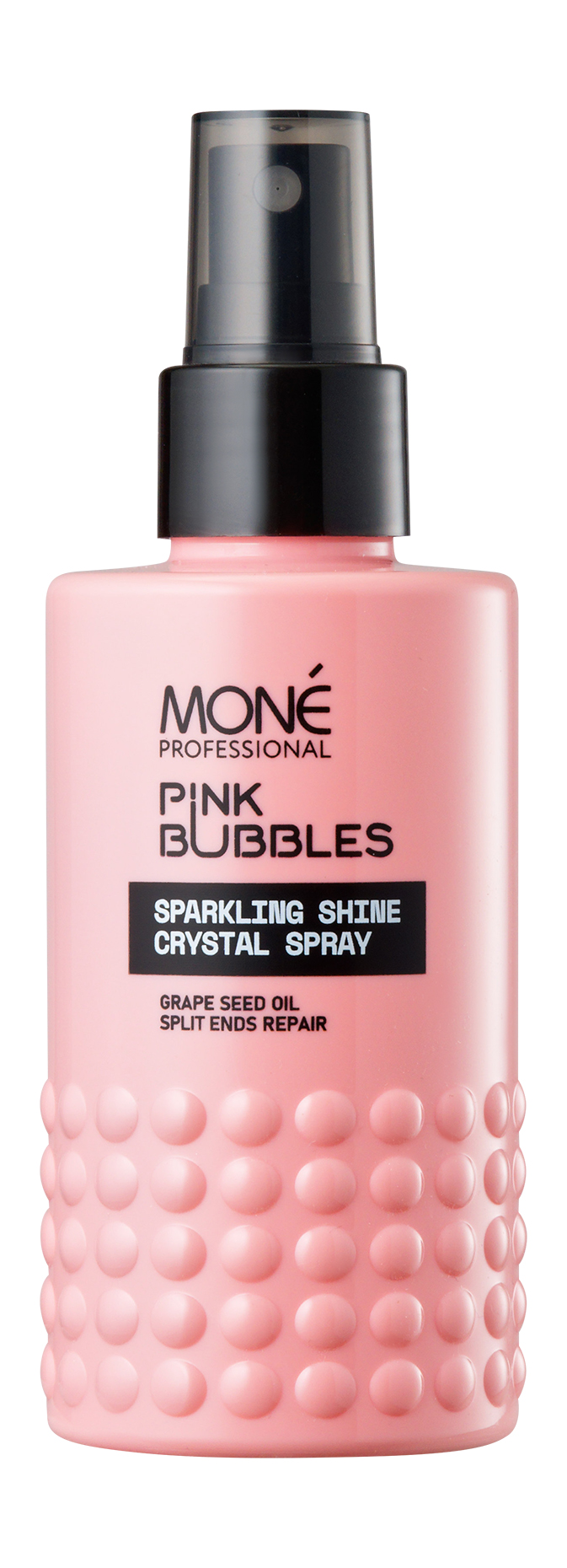 Спрей для блеска волос Mone Professional Pink Bubbles Sparkling shine crystal 150 мл