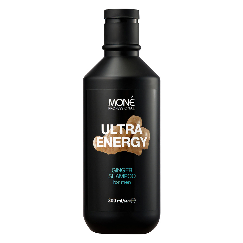 Шампунь для мужчин Mone Professional Ultra Energy Men Ginger с экстрактом имбиря 300 мл