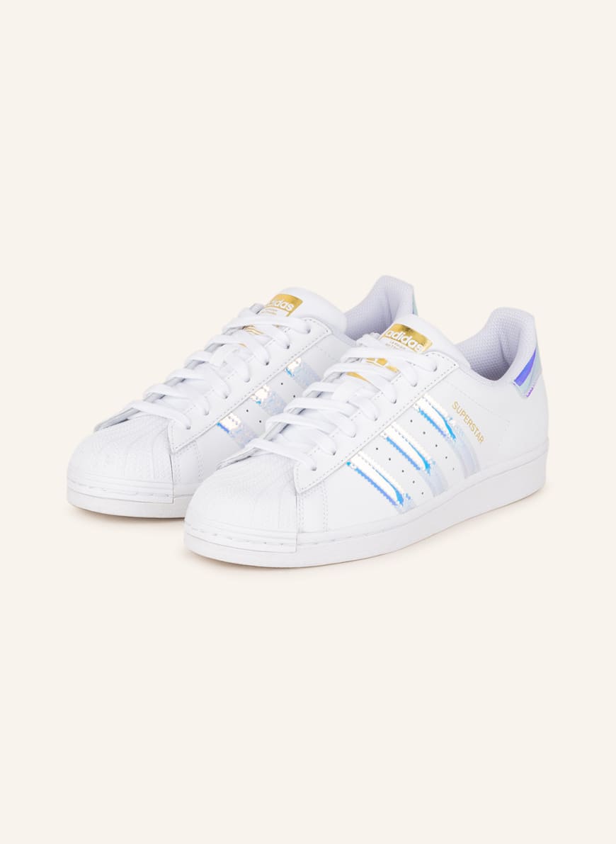 

Кеды женские Adidas 1001099959 белые 40.5 RU (доставка из-за рубежа), 1001099959