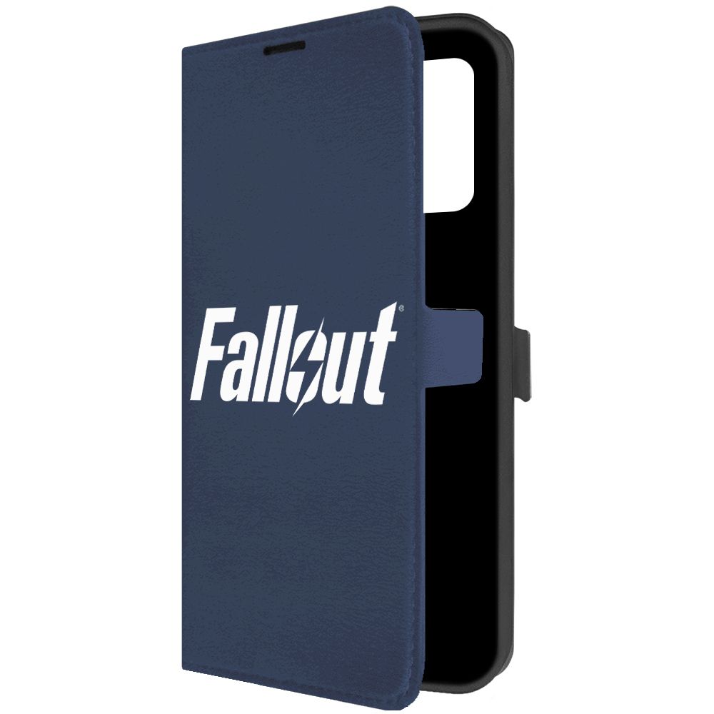 

Чехол-книжка Krutoff Eco Book для Realme C35 Fallout синий