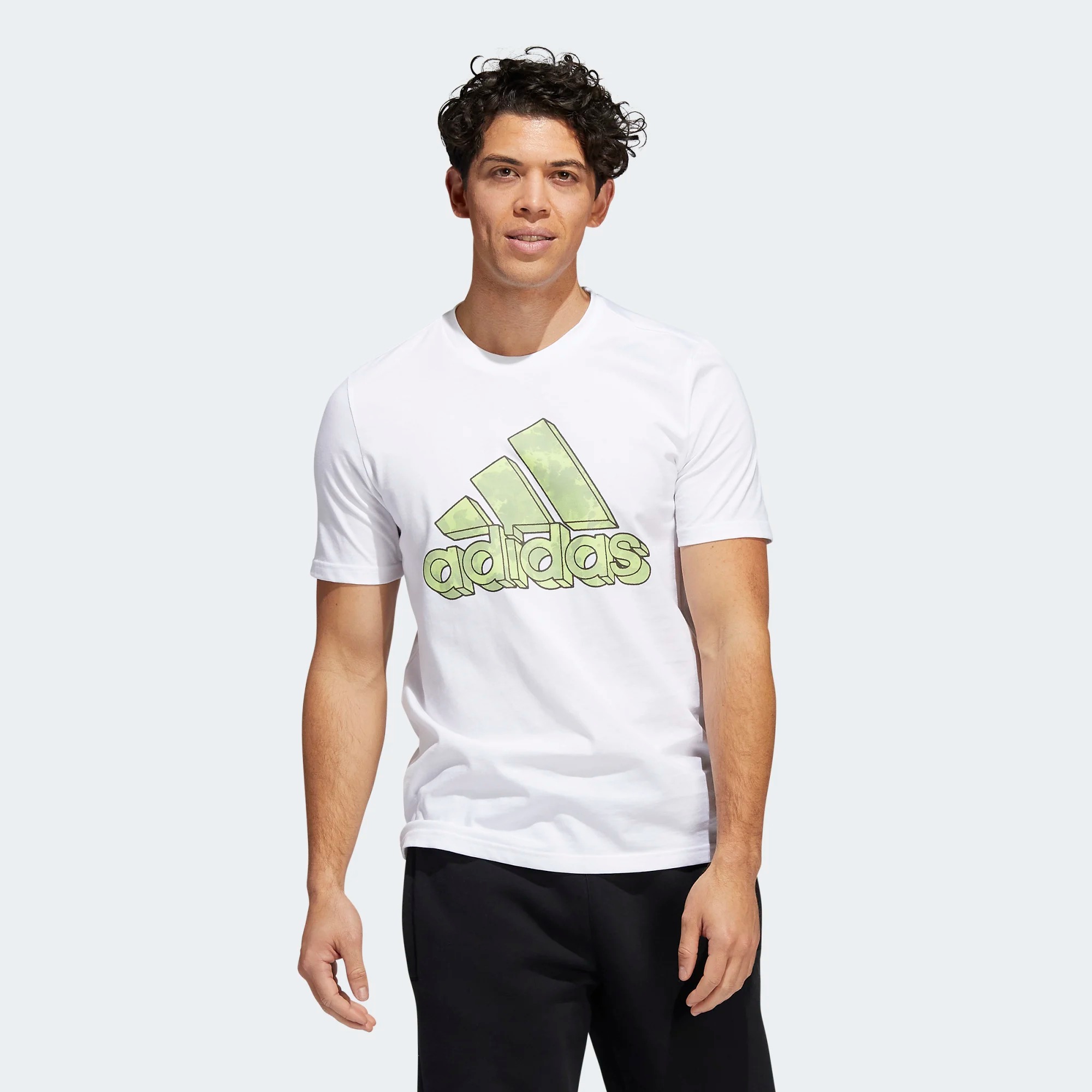 фото Футболка мужская adidas m sum wash g tee белая m