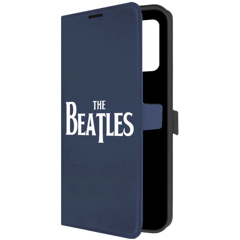 

Чехол-книжка Krutoff Eco Book для Realme C35 Beatles синий