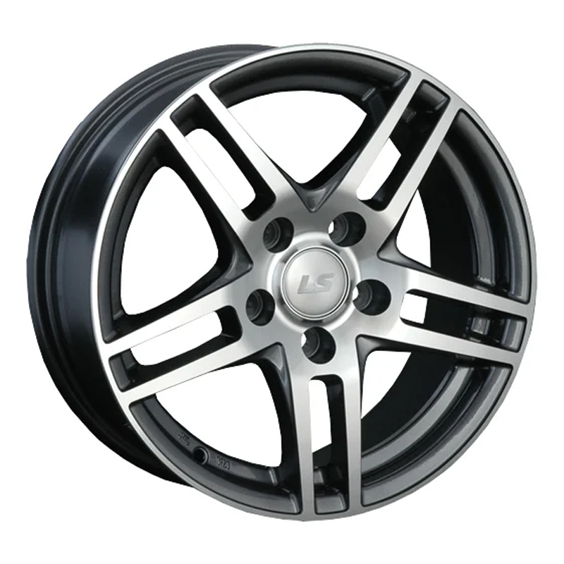 

Колесный диск LS WHEELS, 281 6.5x15/5x114.3ET40 73.1 Gmf, Серый;серебристый