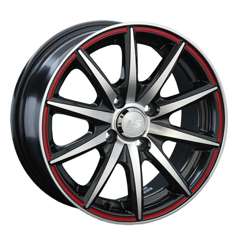 

Колесный диск LS WHEELS, 221 6.5x15/4x100ET45 73.1 Fbkfrl, Черный;серебристый