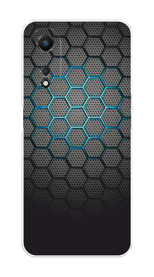 

Чехол Awog на Oppo A58 5G "Бирюзовые соты", Бирюзовый;синий;черный, 2512450-1