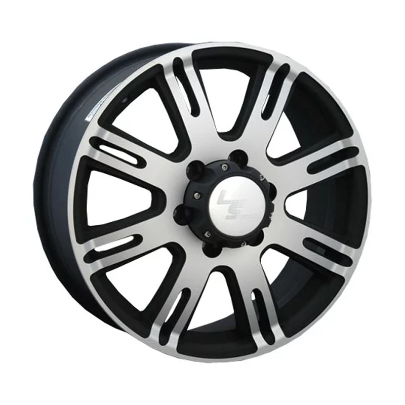 

Колесный диск LS WHEELS, 213 7.5x18/6x139.7ET25 106.1 Mbf, Черный;серебристый