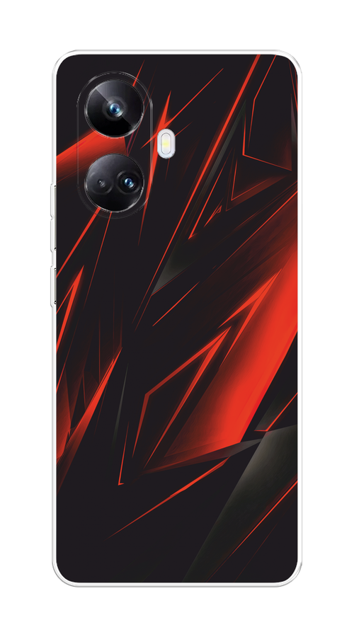 

Чехол Awog на Realme 10 Pro+ "Игровой фон", Бордовый;красный;черный, 2512350-1
