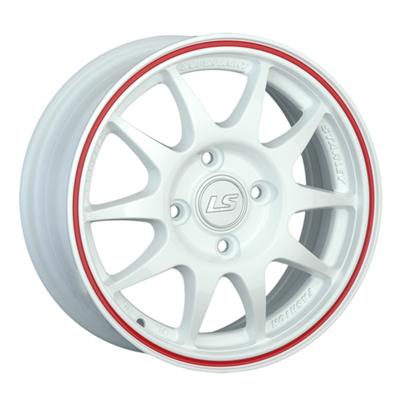 

Колесный диск LS WHEELS, 204 6.5x15/5x114.3ET40 73.1 Wrl, Белый