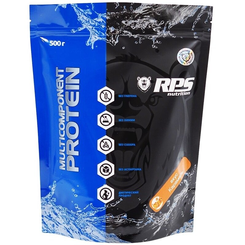 

RPS Multicomponent Protein, 500 гр. (карамель), Multicomponent Protein