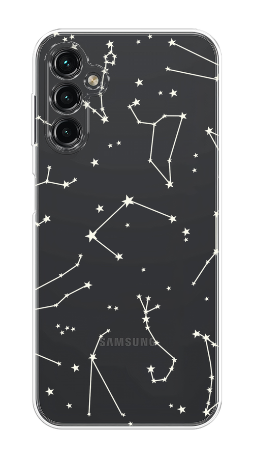 

Чехол Awog на Samsung Galaxy A14 4G "Созвездия", Прозрачный;серый;бежевый, 2107950-1
