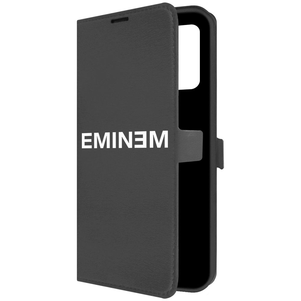

Чехол-книжка Krutoff Eco Book для Realme C35 Eminem черный
