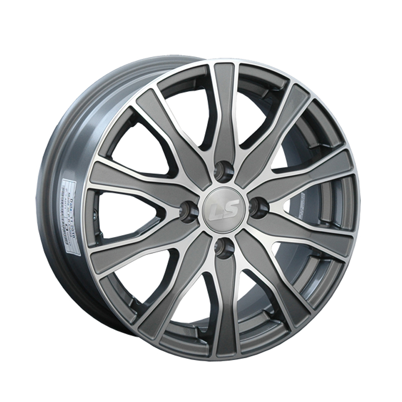 

Колесный диск LS WHEELS, 168 6x14/4x100ET39 73.1 Gmf, Серый;серебристый