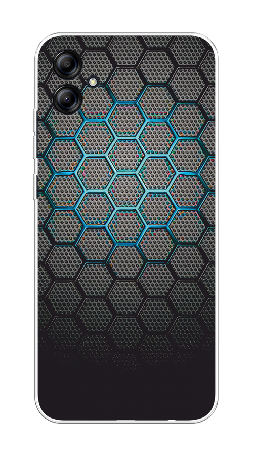 

Чехол Awog на Samsung Galaxy A04e "Бирюзовые соты", Бирюзовый;синий;черный, 2107650-1