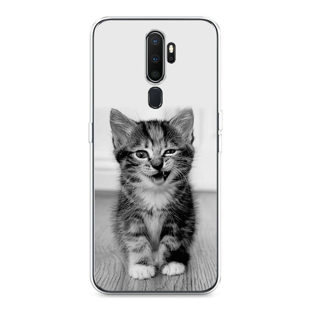

Чехол Awog на Oppo A5/A9 2020 "Подмигивающий котенок", Разноцветный, 251950-1