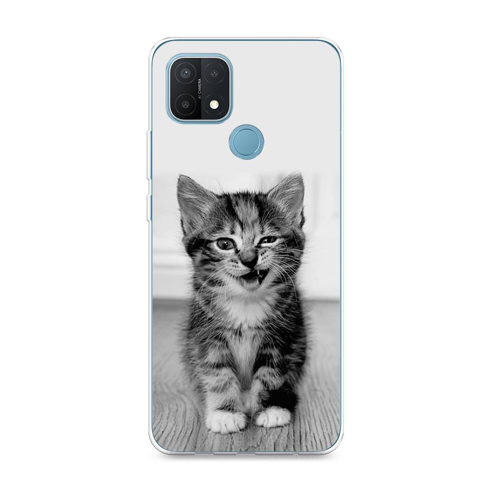 

Чехол Awog на Oppo A15/A15s "Подмигивающий котенок", Разноцветный, 255650-1